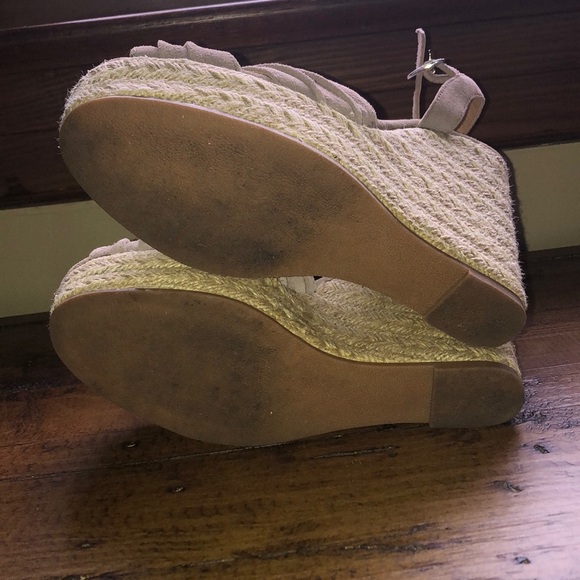 Steve Madden blush suede wedge sandal - Picture 3 of 8